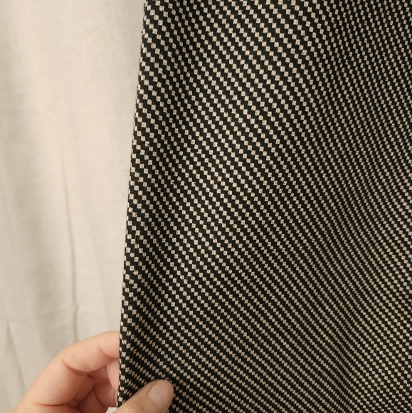 Max studio sz M  hi rise- wide leg stretch trouser w/pockets - Picture 6 of 7